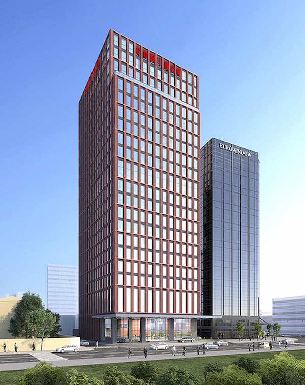 Thiết kế 3D tòa nhà văn phòng cao cấp Coninco Tower